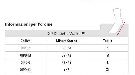 XP Diabetic Walker - Tutore walker