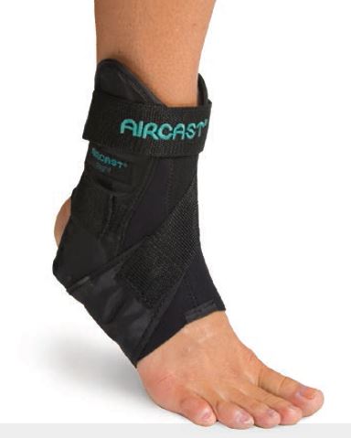 AirSport - Cavigliera ortopedica con supporto semirigido e cuscinetti ad aria.