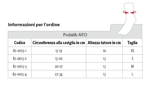 Podalib AFO Dinamic - Tutore piede