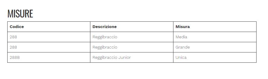 Reggibraccio junior - Reggibraccio