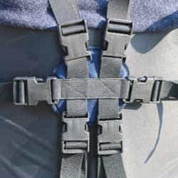Imbragatura a sei tiranti ragno - Cintura di sicurezza per carrozzine disabili - Immagine 3
