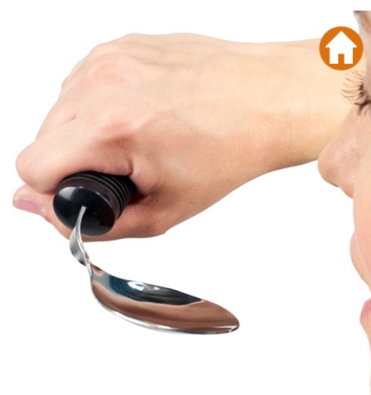 Cucchiaio orientabile confort grip - Ausili per Cucina - Immagine 2