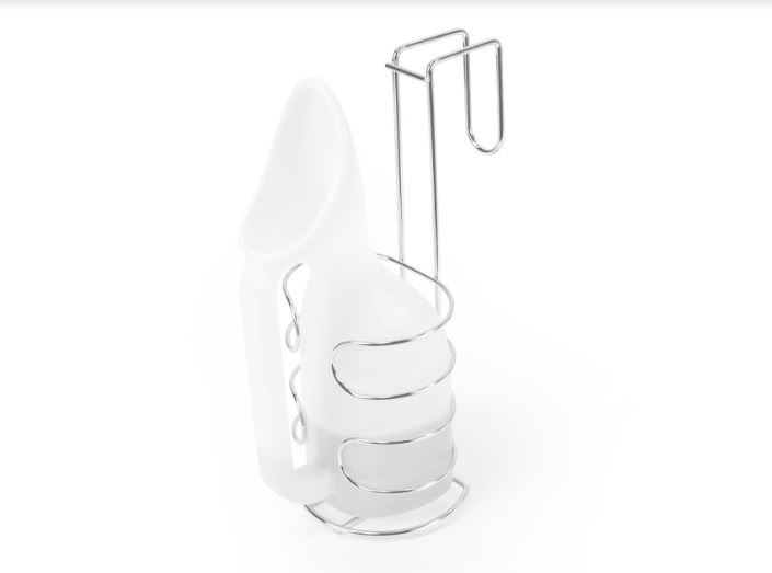 Portapappagallo a letto - Supporto verticale per pappagallo accanto al letto. - Immagine 2