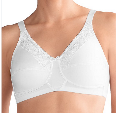 NANCY REGGISENO SENZA FERRETTO - BIANCO - REGGISENO POST OPERATORIO