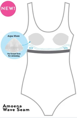 Slip bikini a vita alta Lanzarote - blu indaco/ambra - VESTIARIO - Immagine 2