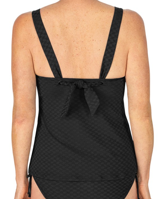 Top da bagno Forever Retro Tankini - Nero elegante - VESTIARIO