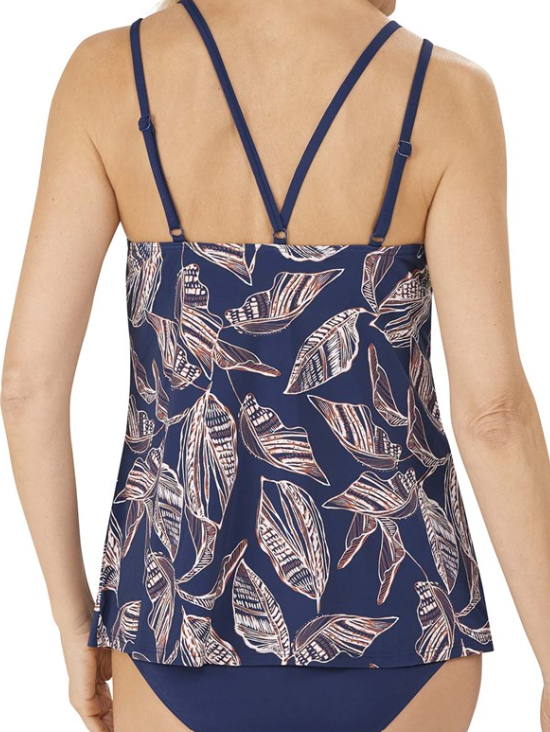 Top Tankini Lanzarote - blu indaco/ambra - VESTIARIO