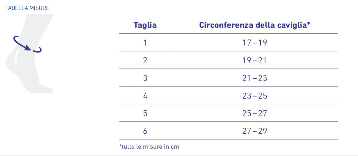 MalleoTrain Plus - Cavigliera elastica con bendaggio a 8