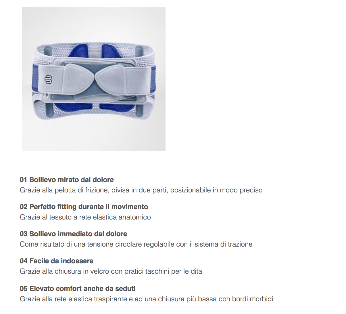 SacroLoc - Corsetto ortopedico