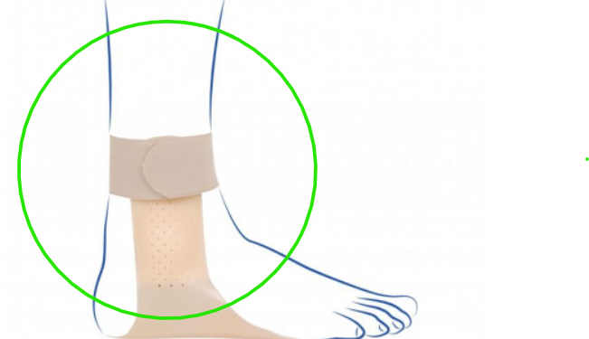 VELCRO DI RICAMBIO PER TUTORE PERO-MED - Tutore piede ciondolante