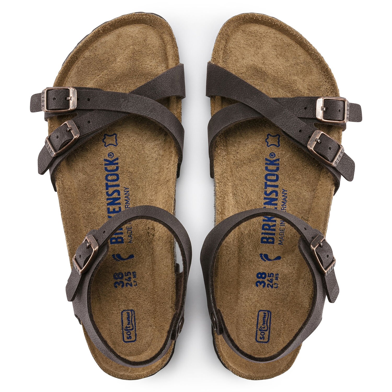 Kumba - Brushed Habana / Birko-Flor Nubuck - Sandali Ortopedici - Immagine 3