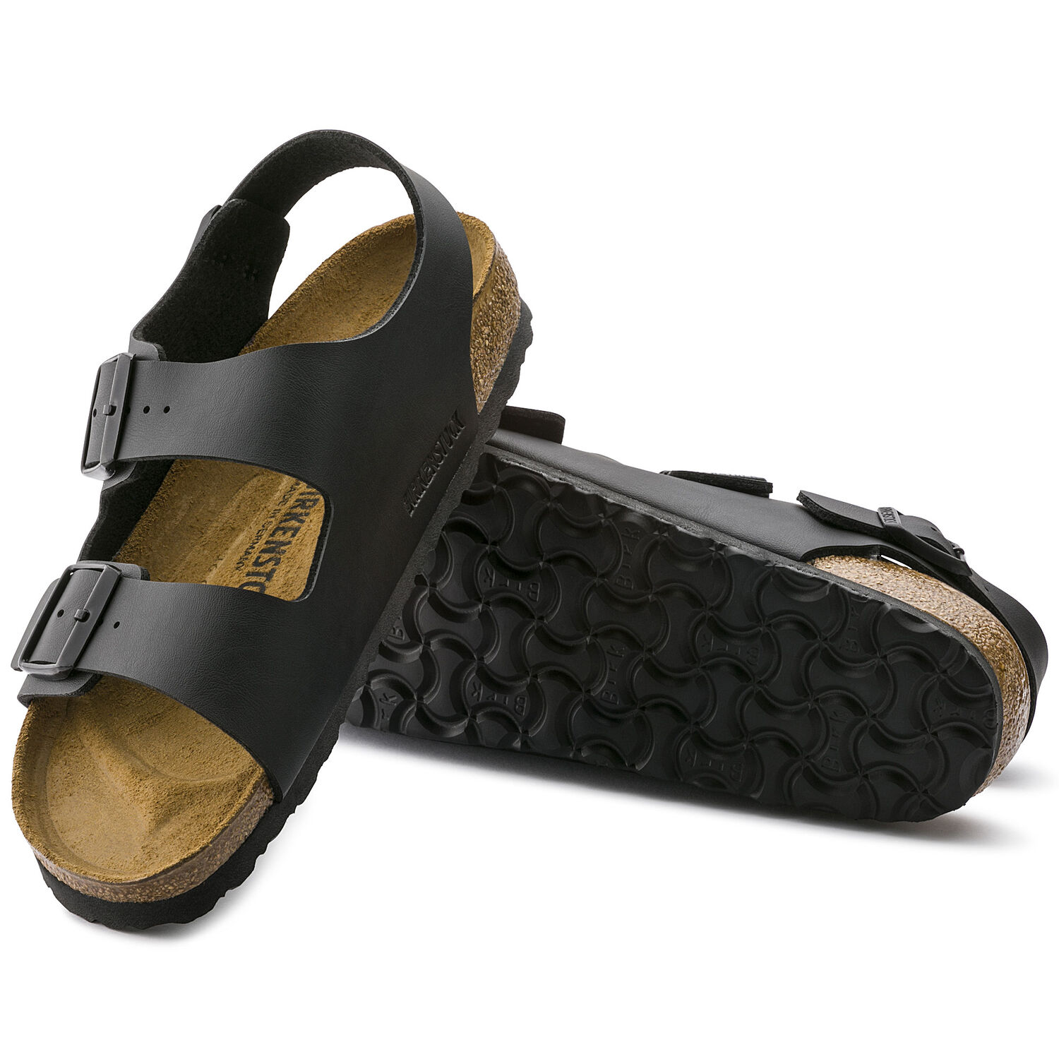 Milano - Black / Birko-Flor - Sandali ortopedici - Immagine 2