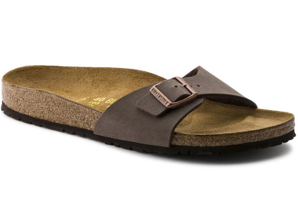 Madrid - Mocha / Birko-Flor Nubuck - Ciabatte ortopediche