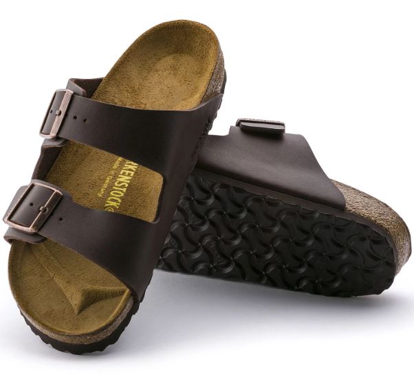 Arizona  - Dark Brown / Birko-Flor - Ciabatte ortopediche