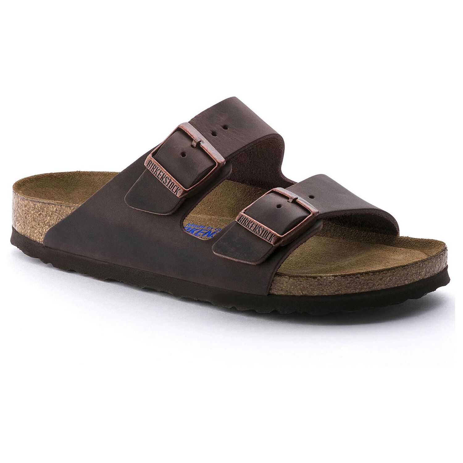 Arizona Soft Footbed - Habana / Pelle Nubuck oliata - Ciabatte ortopediche