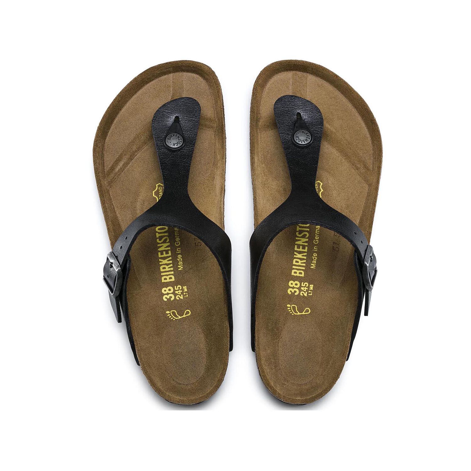 Gizeh - Graceful Licorice / Birko-Flor - Ciabatte ortopediche