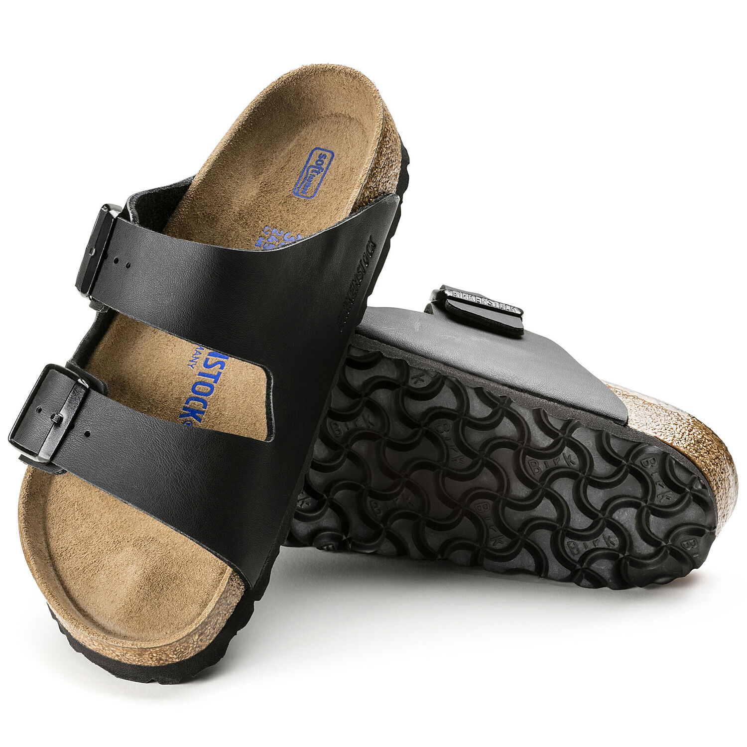 Arizona Soft Footbed - Black / Birko-Flor  - Ciabatte ortopediche - Immagine 2