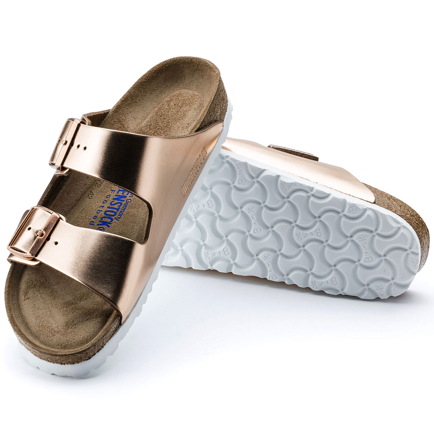 Arizona Soft Footbed - Metallic Copper / Pelle naturale - Ciabatte ortopediche
