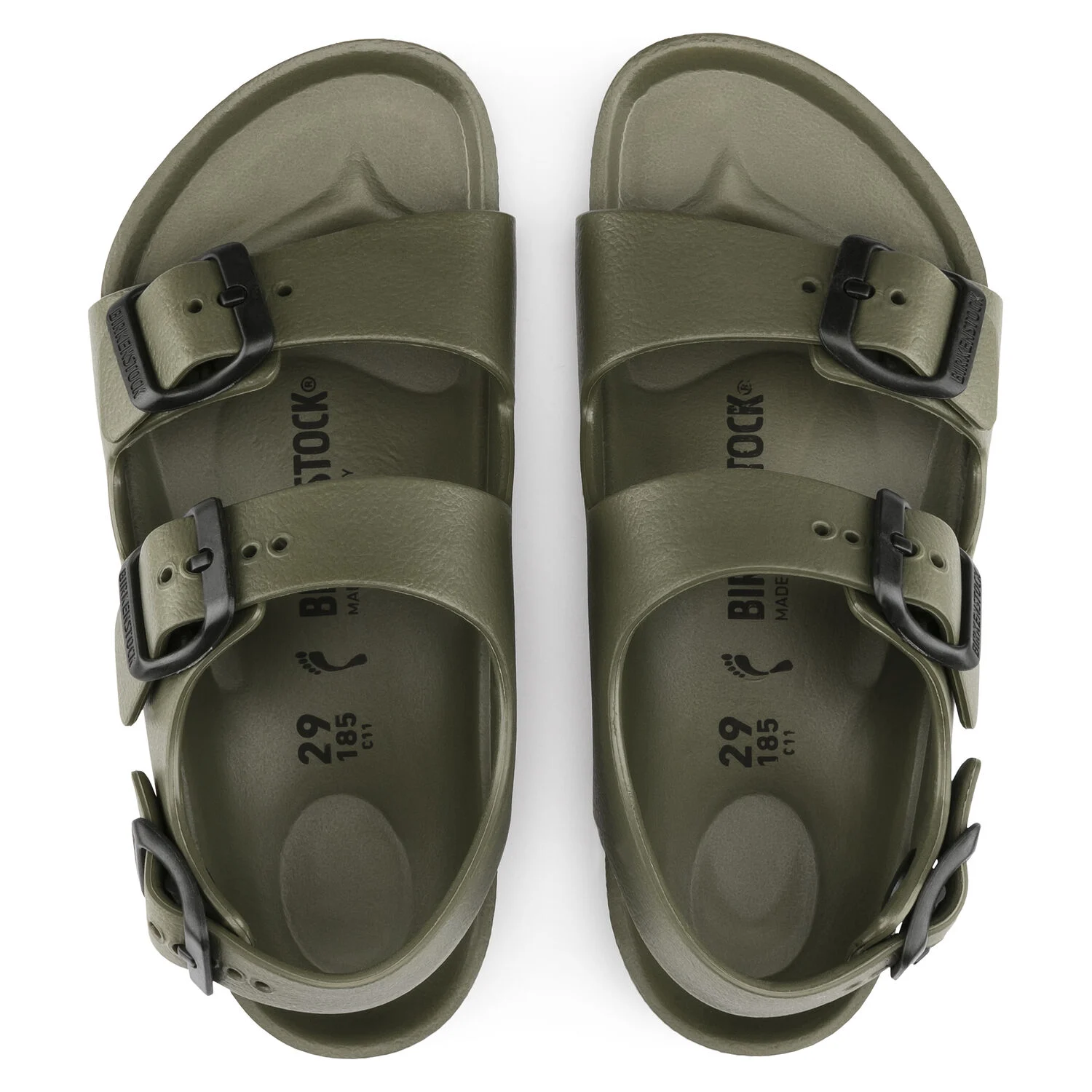 Milano Kids - Khaki / EVA - Sandali Ortopedici per bambini - Immagine 3