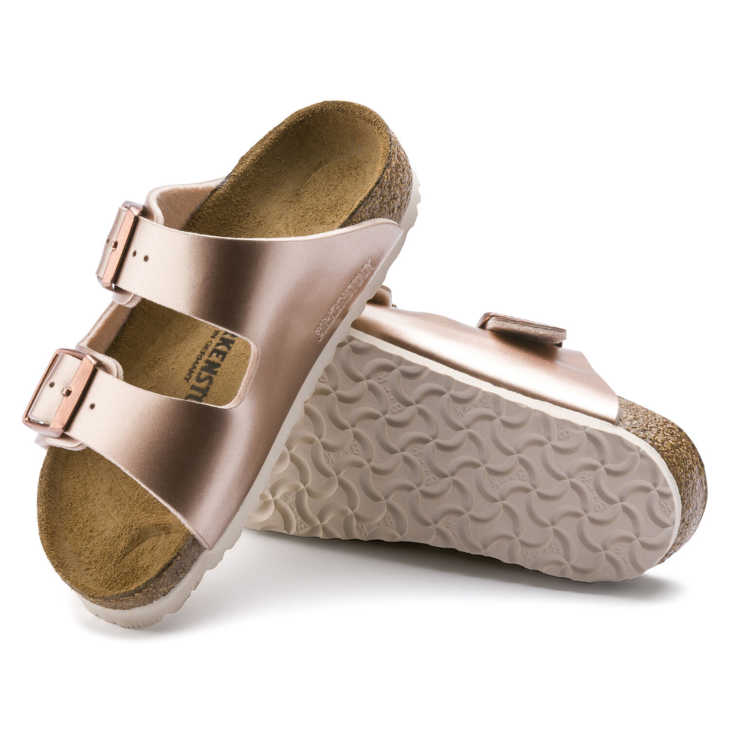 Arizona Kids - Electric Metallic Copper / Birko-Flor - Ciabatte ortopediche
