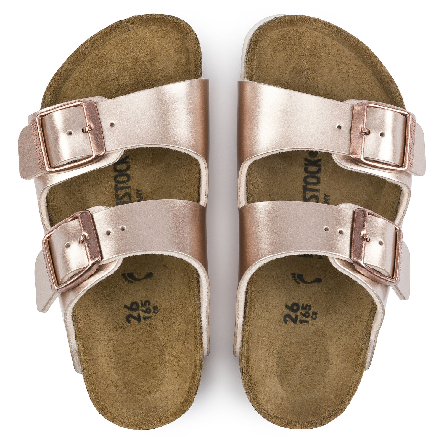 Arizona Kids - Electric Metallic Copper / Birko-Flor - Ciabatte ortopediche