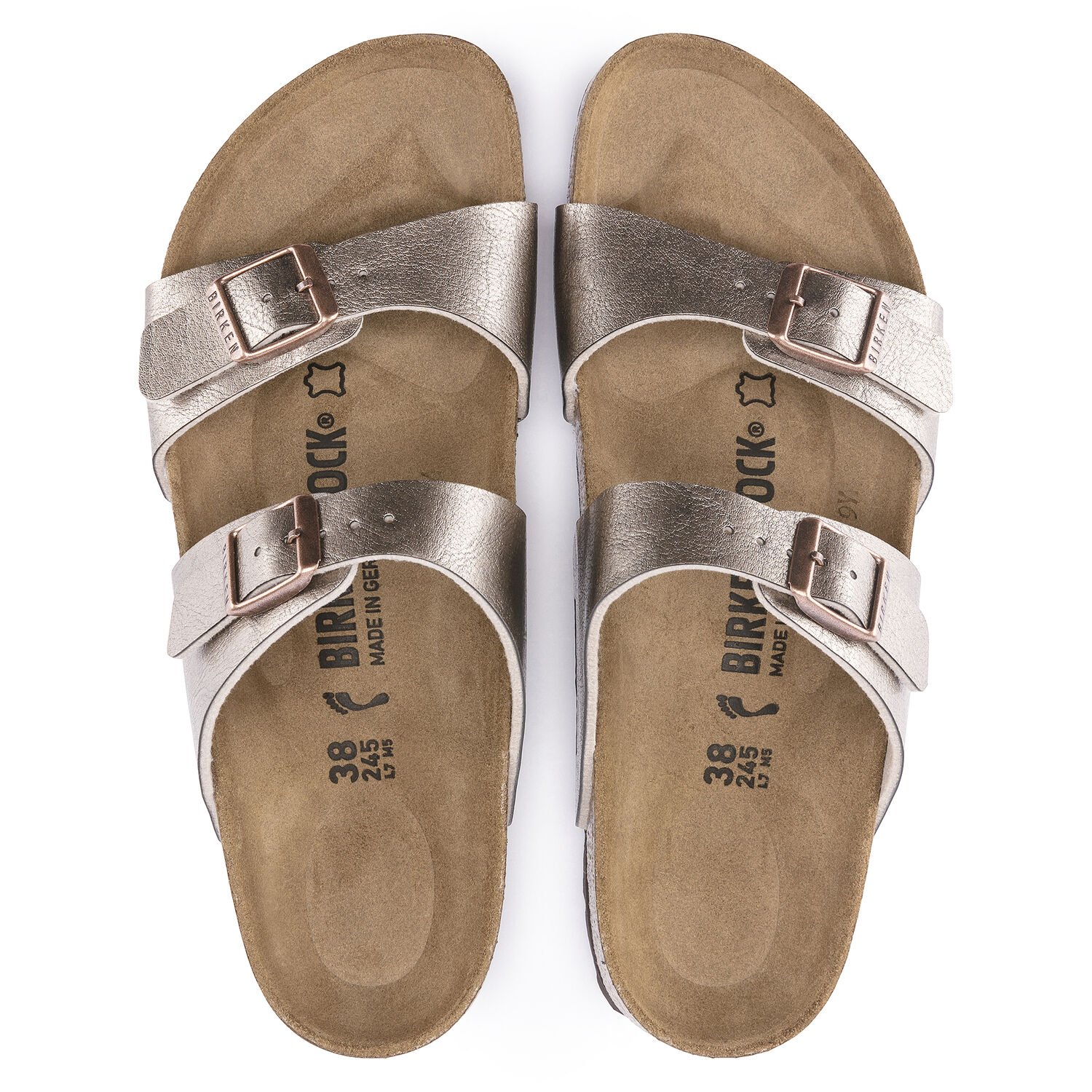 Sydney - Graceful Taupe / Birko-Flor - Ciabatte ortopediche donna - Immagine 3