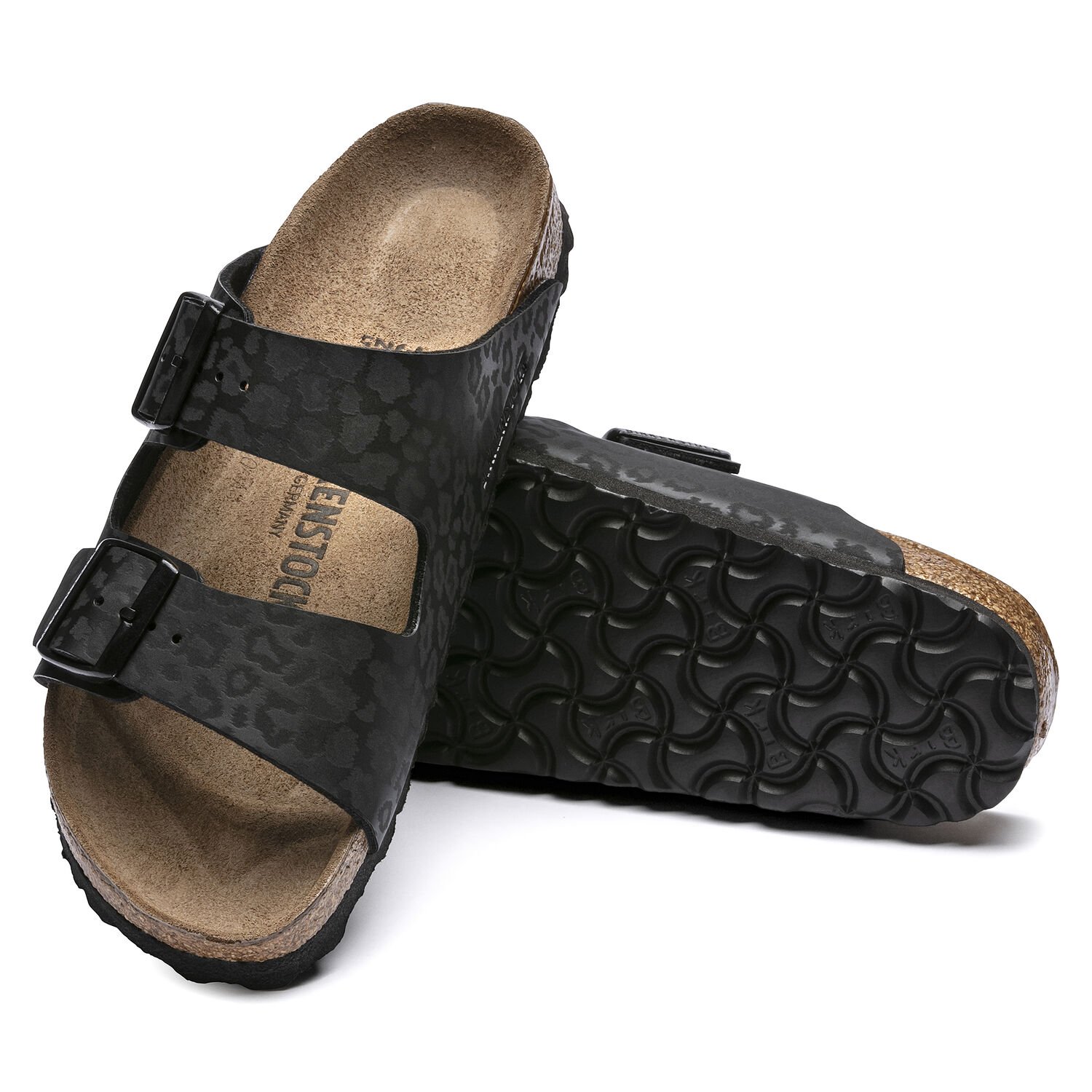 Arizona - Leopard Black / Birko-Flor - Ciabatte ortopediche - Immagine 2