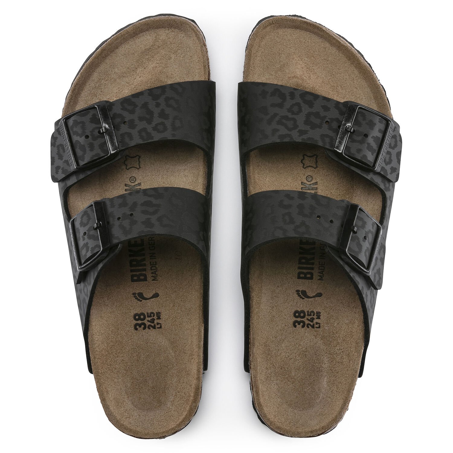 Arizona - Leopard Black / Birko-Flor - Ciabatte ortopediche - Immagine 3