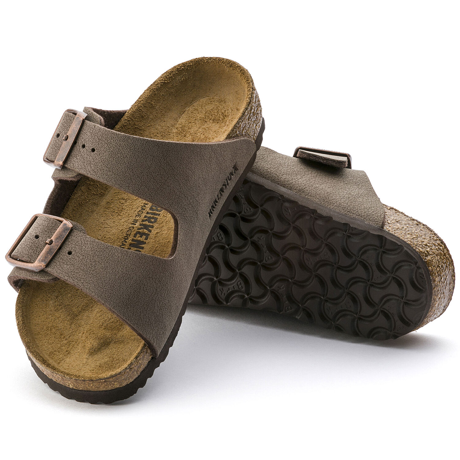 Arizona Kids - Mocha / Birko-Flor Nubuck - Ciabatte ortopediche per bambini 