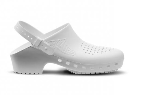 CLASSIC CON FORI BIANCO - CINTURINO BIANCO - Zoccoli sanitari