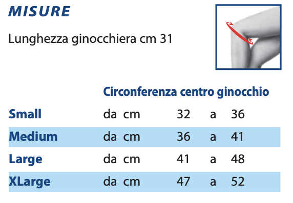 GINOCCHIERA TUBOLARE IN ELESTICO - Ginocchiera Elastica - Immagine 2