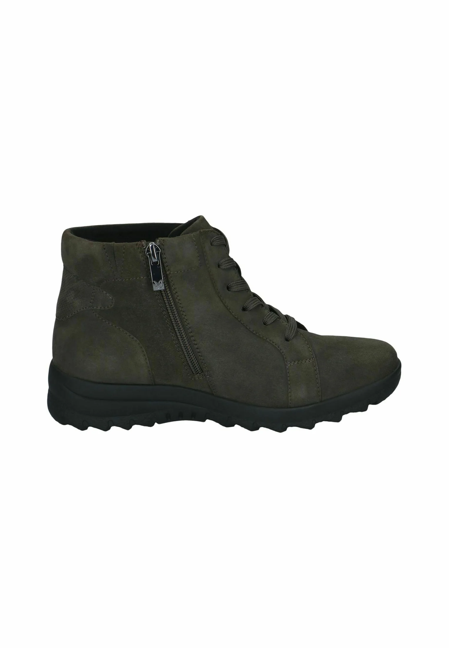 STIEFELETTE - Stivaletti stringati - khaki comb - Scarponcini ortopedici eleganti e confortevoli, ideali per supporto quotidiano.