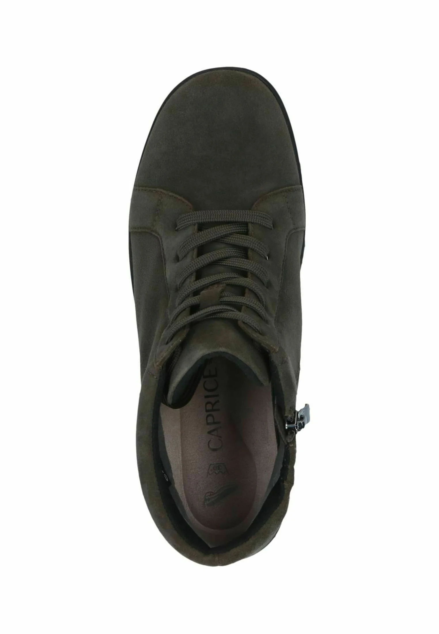 STIEFELETTE - Stivaletti stringati - khaki comb - Scarponcini ortopedici eleganti e confortevoli, ideali per supporto quotidiano.