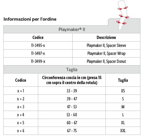 Playmaker II - Tutore articolato per ginocchio post operatorio