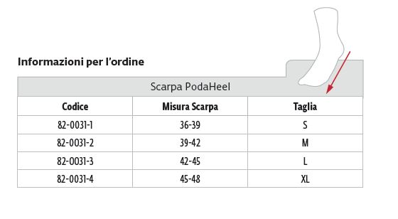 PodaHeel - Scarpa post operatoria