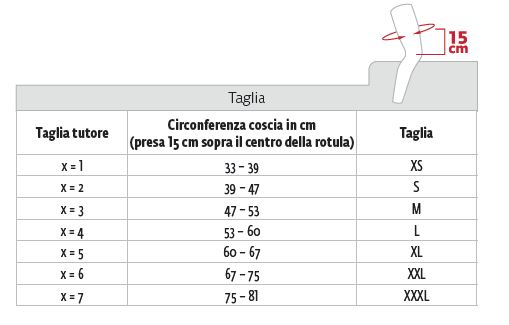 OA Reaction Web -  Tutore ginocchio