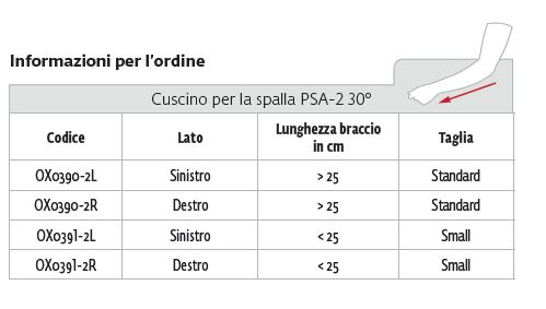 PSA-2 -  Immobilizzatore braccio spalla