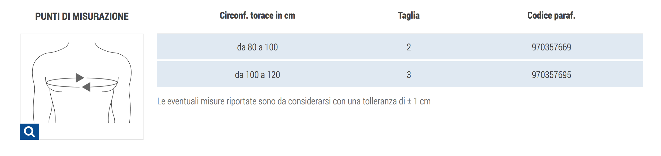 SOSTEGNO DORSO - Immobilizzatore spalla-braccio