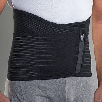 ACTION V - CORSETTO LOMBOSACRALE - 0128 - Corsetto lombosacrale per stabilità e sollievo dal dolore con tessuto aerato e stecche modellabili.