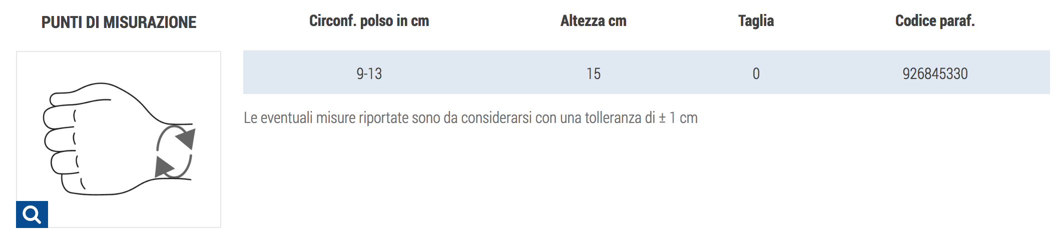 ORTESI POLSO  - LINEA JUNIOR - Tutore polso-mano per bambini - Immagine 2