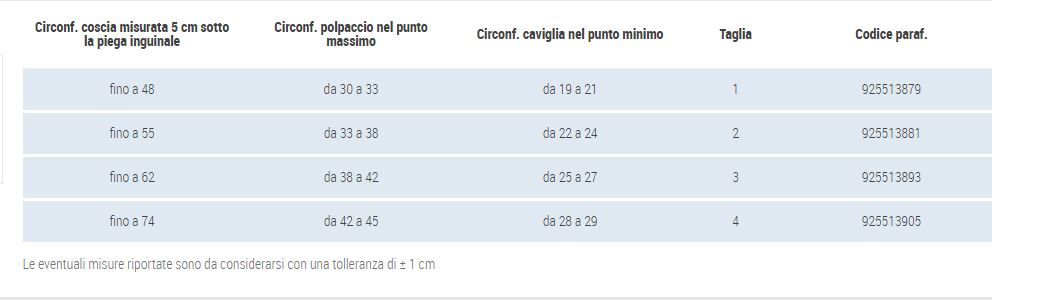 CALZA COSCIA ANTITROMBO COTONE - Calza anti trombosi - Immagine 3