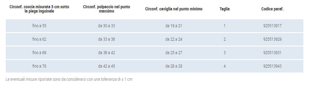 CALZA COSCIA ANTITROMBO COTONE (CON TASSELLO*) - Calza anti trombosi - Immagine 3