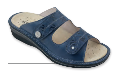 ANASTASIA VENICE/KISSME BLU - Ciabatte ortopediche donna 