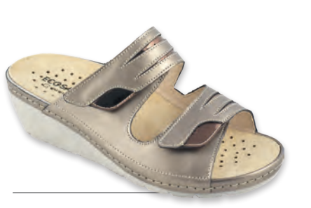 MANILA QUEEN BRONZO  - Ciabatte ortopediche donna 