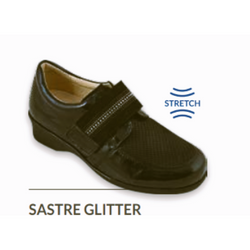 SASTRE GLITTER NAPLAK/INCAS TESTA DI MORO - Scarpe ortopediche donna