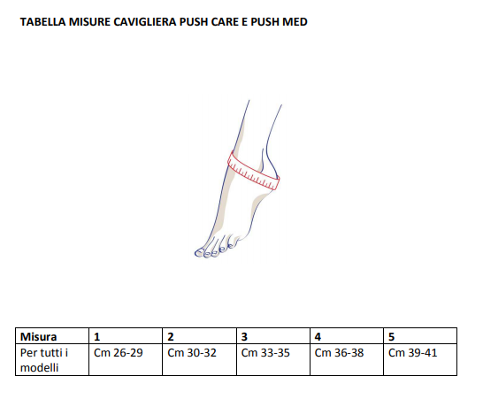 Cavigliera Push care - Cavigliera