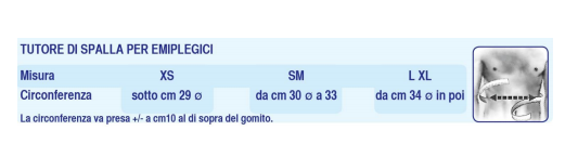 Tutore di spalla per emiplegici - Tutore spalla