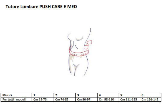 Tutore lombare Push med - Corsetto lombare - Immagine 2