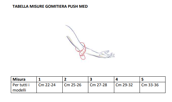 Gomitiera Push med - Gomitiera