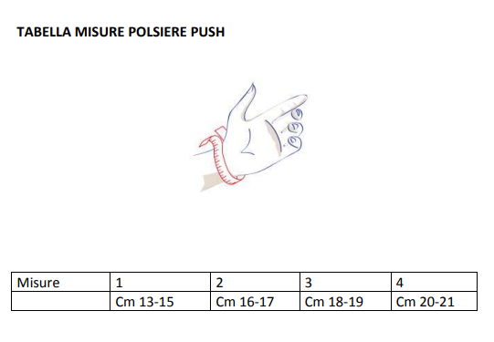 Tutore polso Push care - Tutore polso
